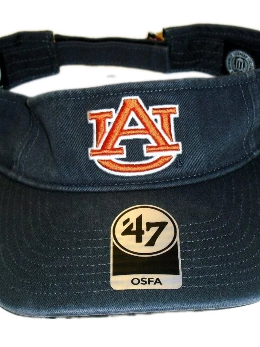 Auburn Tigers Mens 47 Brand Visor hat cap New Ncaa